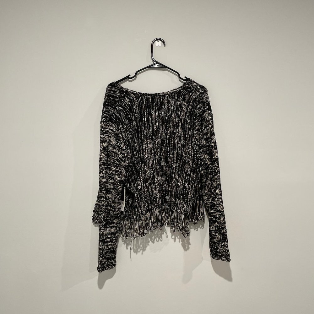 Nic+Zoe Women Black and White Elegant Cardigan Size L, - Picture 10 of 13